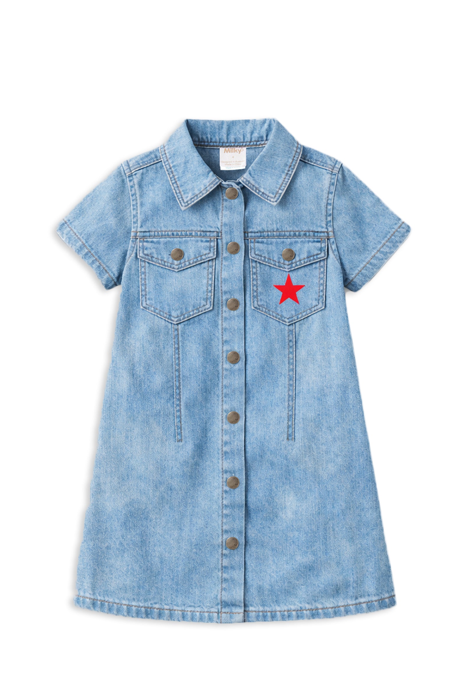 Western Denim Dress - Coming Soon