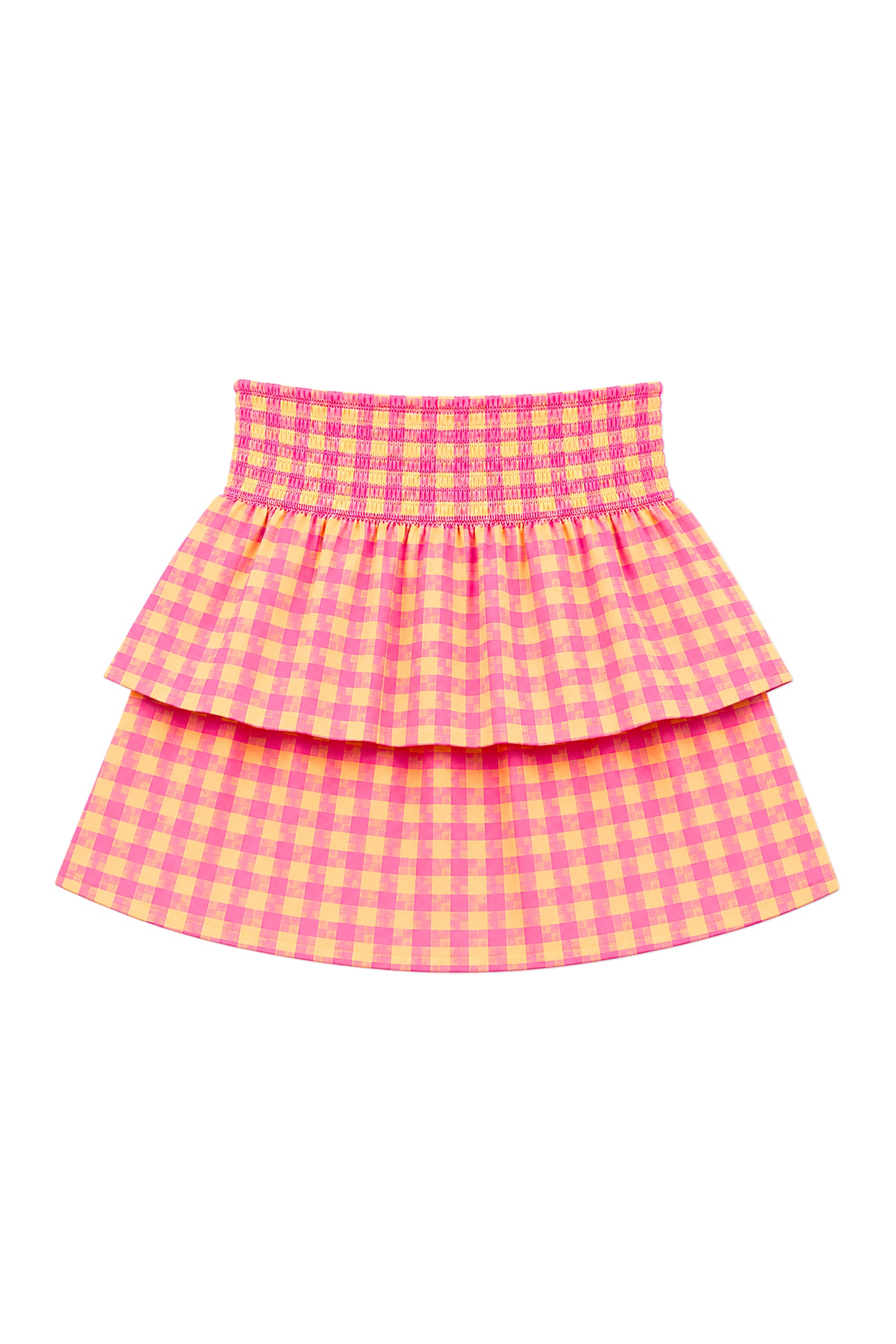 Check Skirt - Goldie