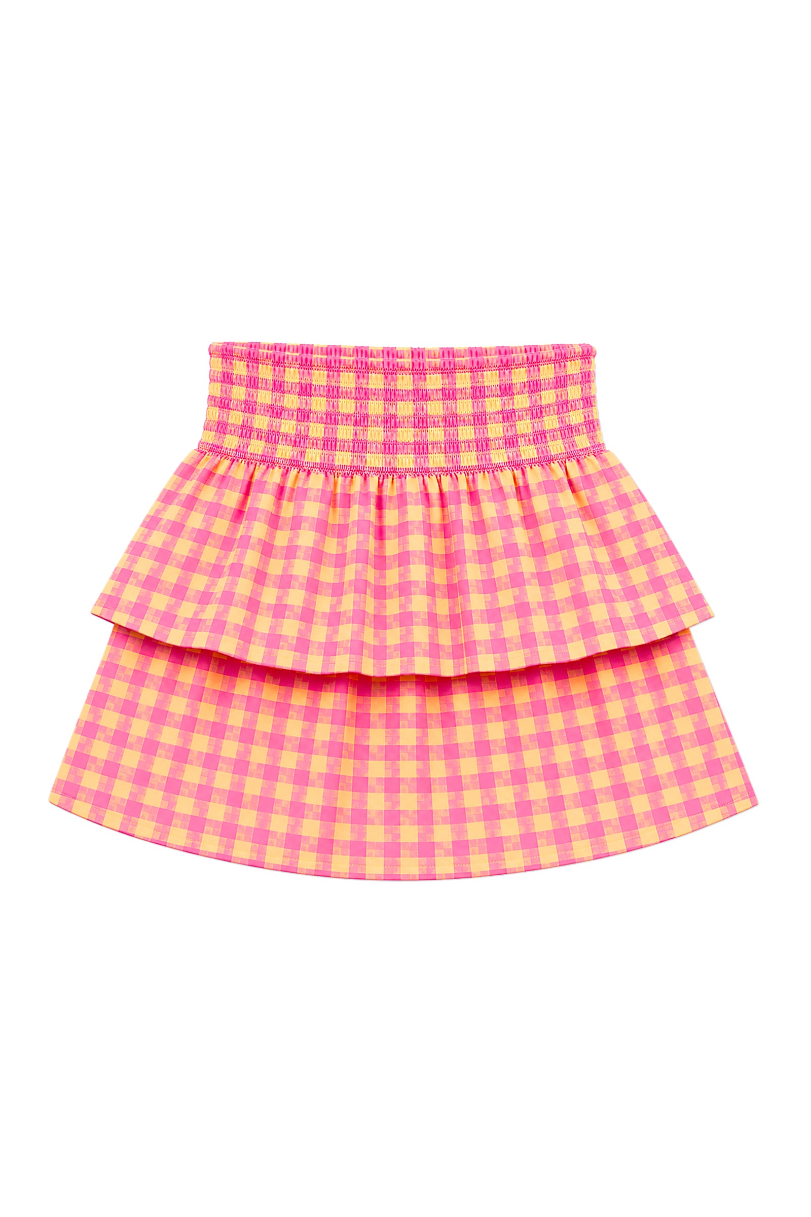 Check Skirt - Goldie