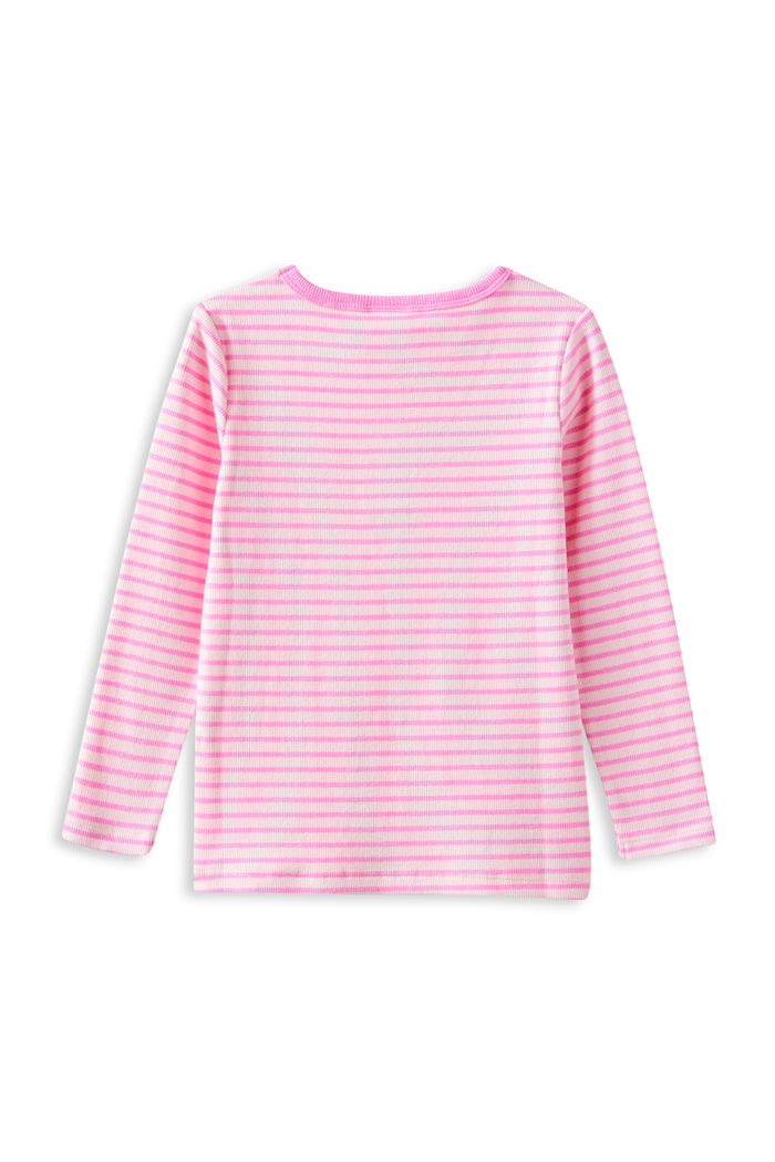 Tickled Pink Stripe Tee