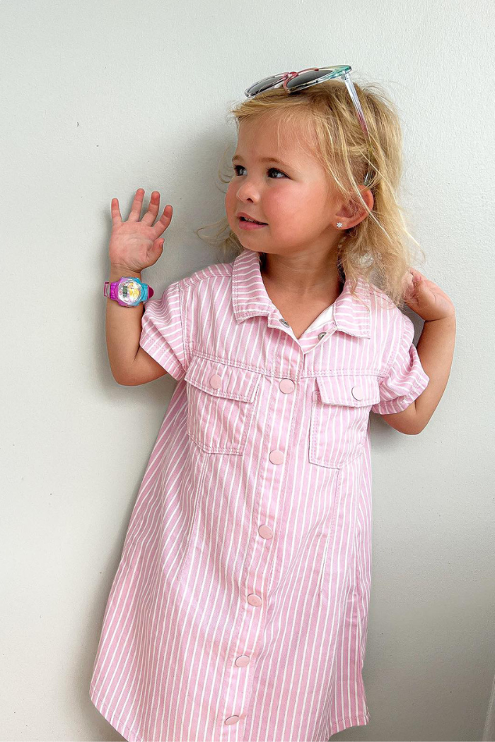 Pink Stripe Dress