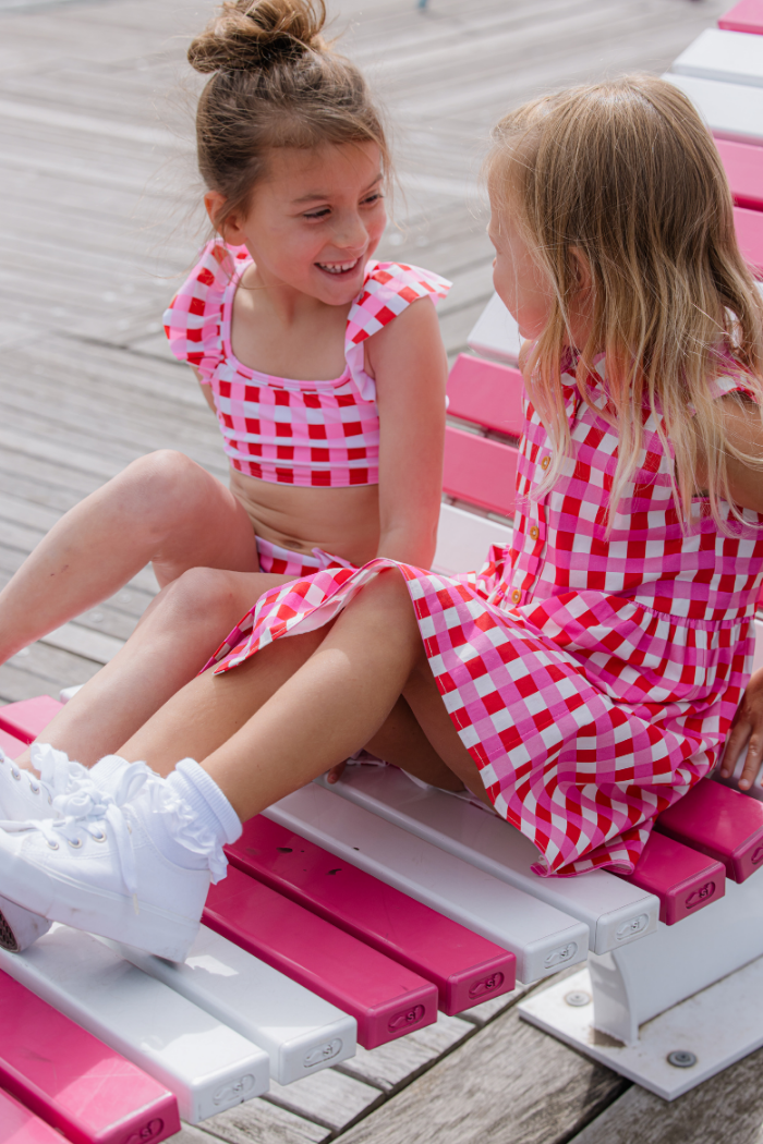 Lollipop Check Dress