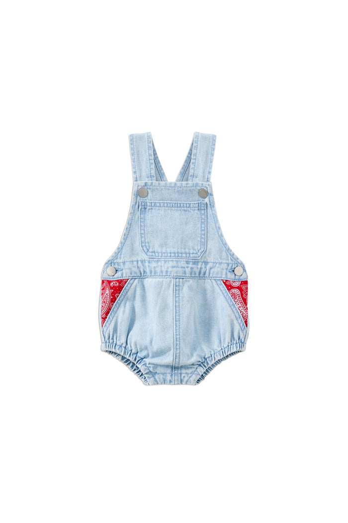 Bandana Denim Overall