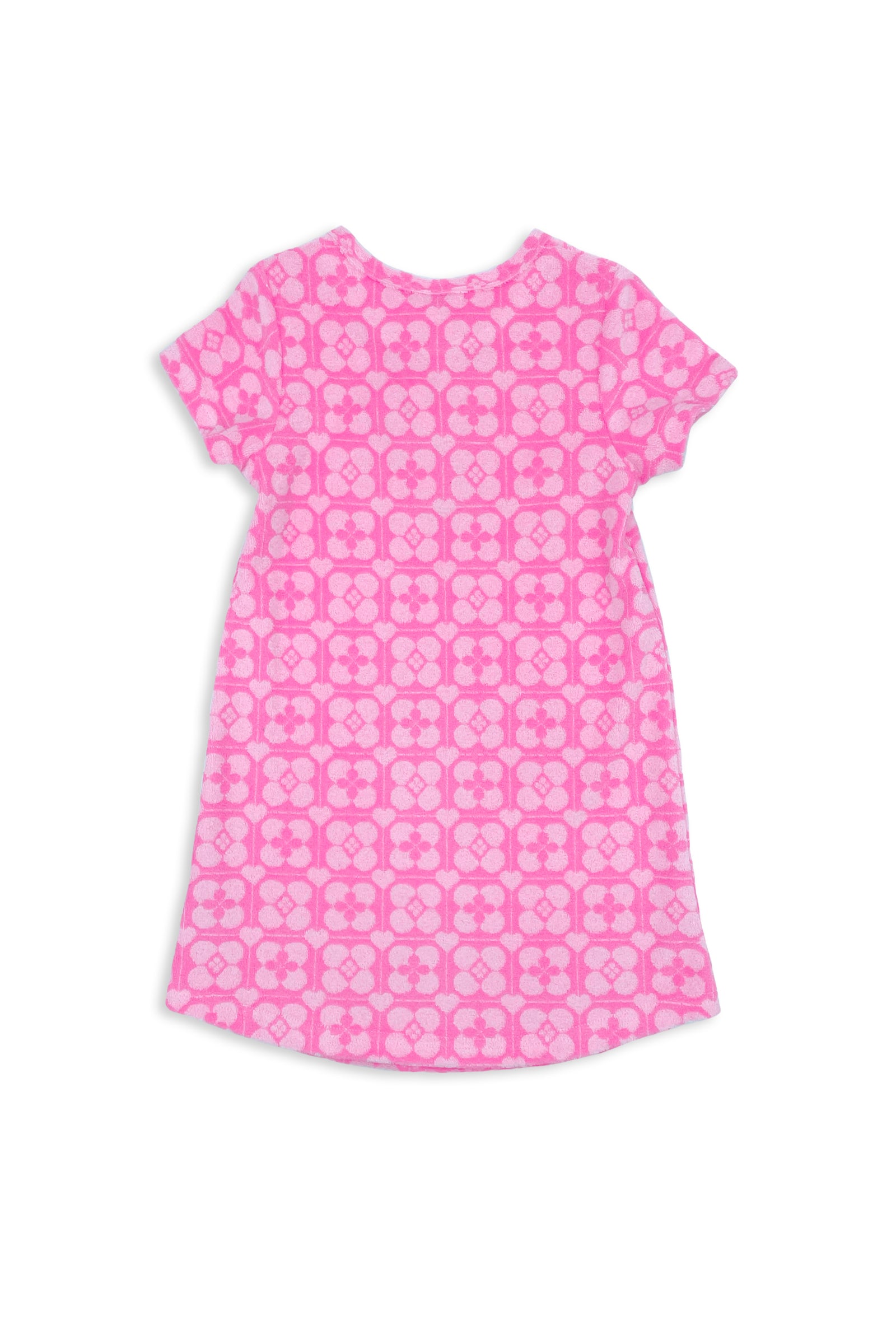 Pink Terry Towelling Dress