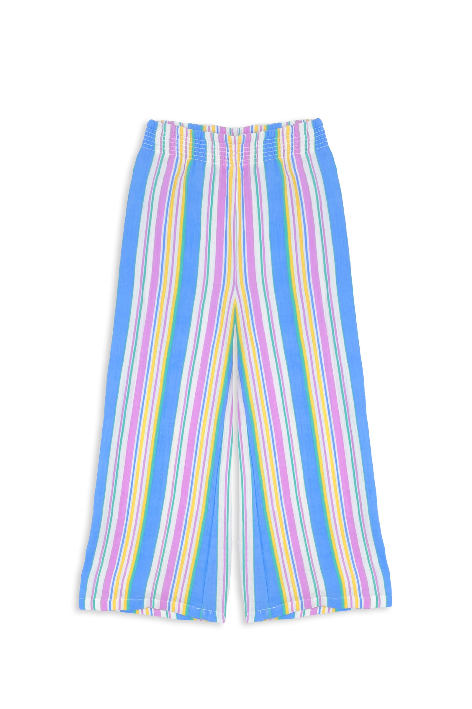 Crinkle Stripe Culotte