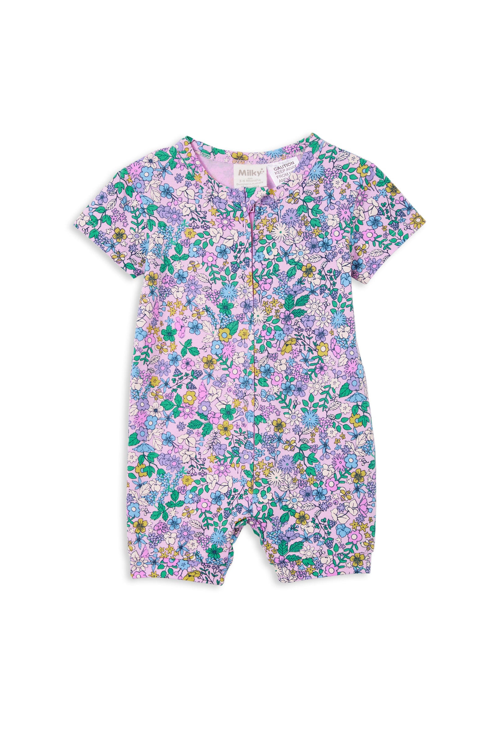 Posy Zip Summer Romper