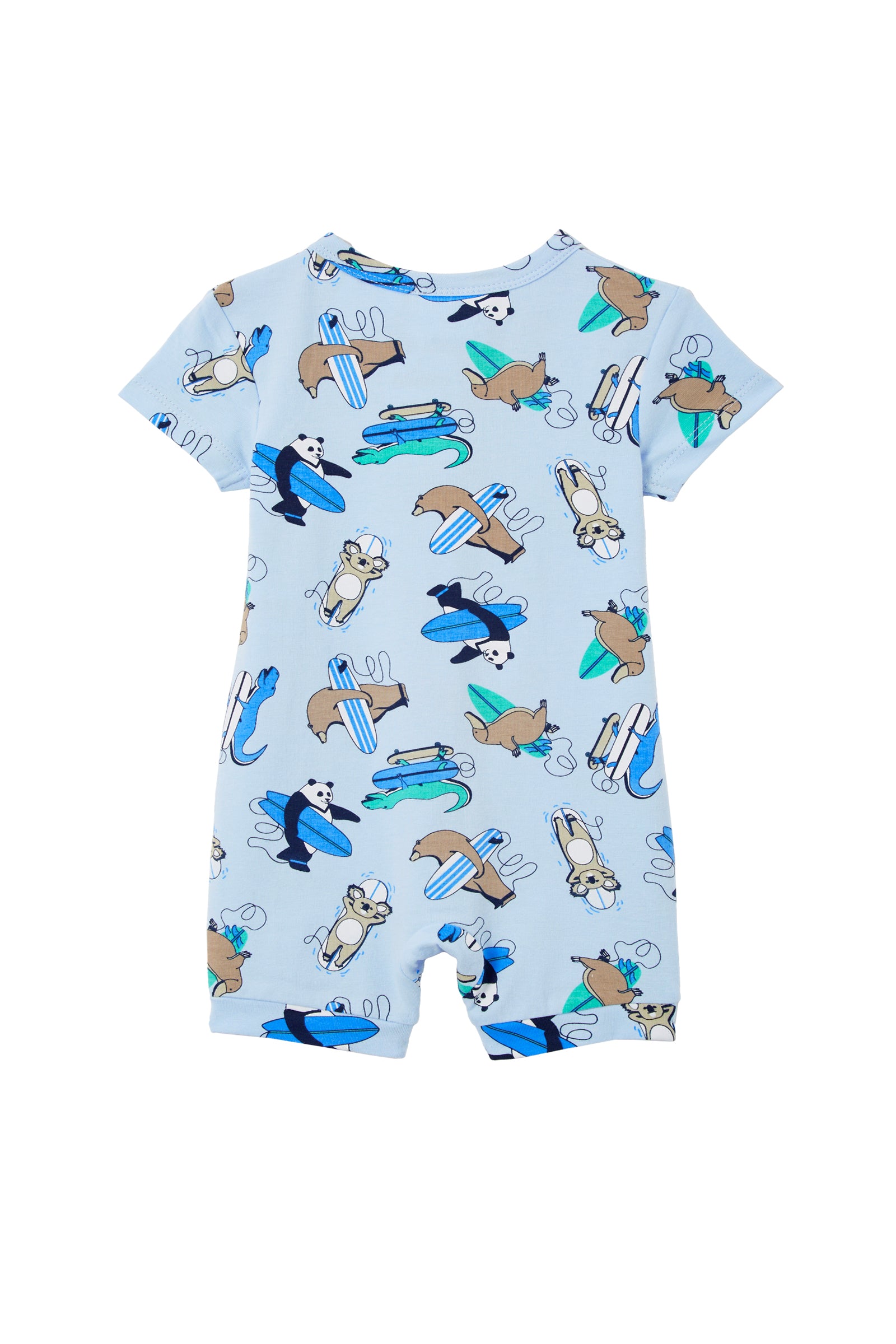 Surfer Dudes Zip Romper