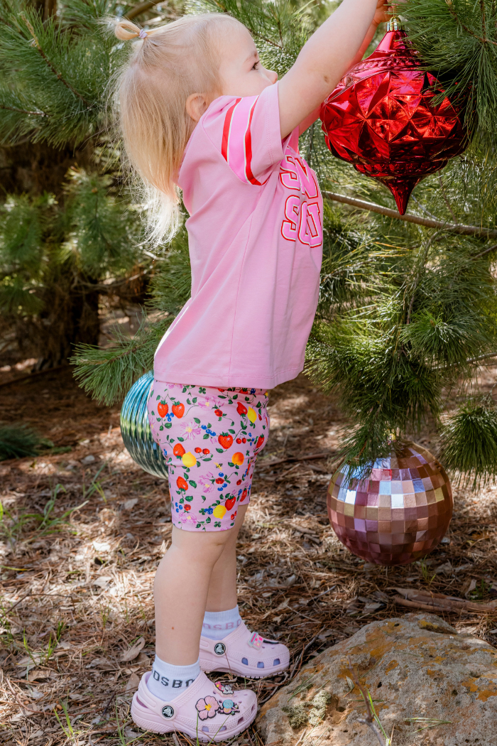 Berry Bright Bike Short