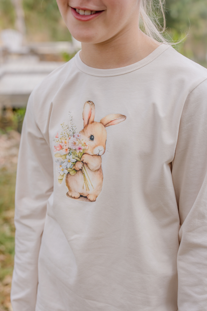 Bunny Bouquet Tee