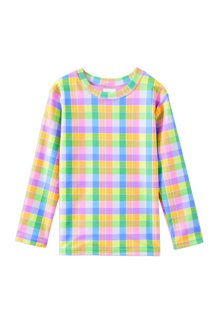 Carnival Check Rash Vest