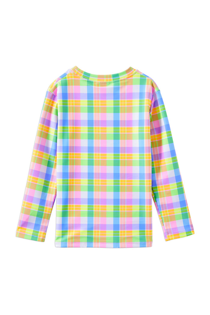 Carnival Check Rash Vest