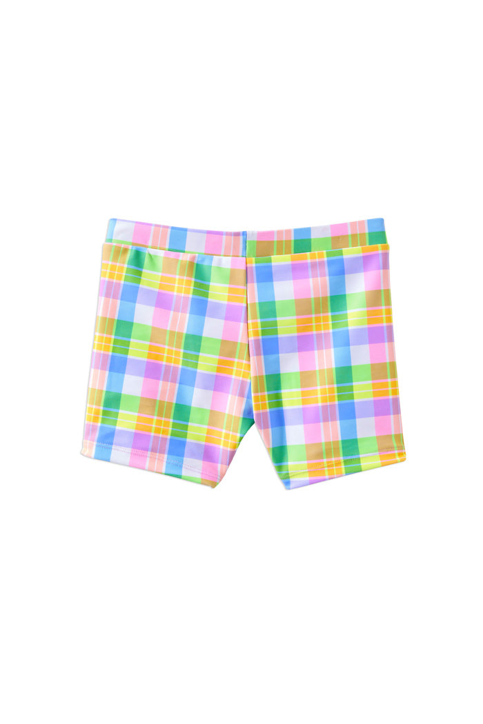 Carnival Check Swim Short