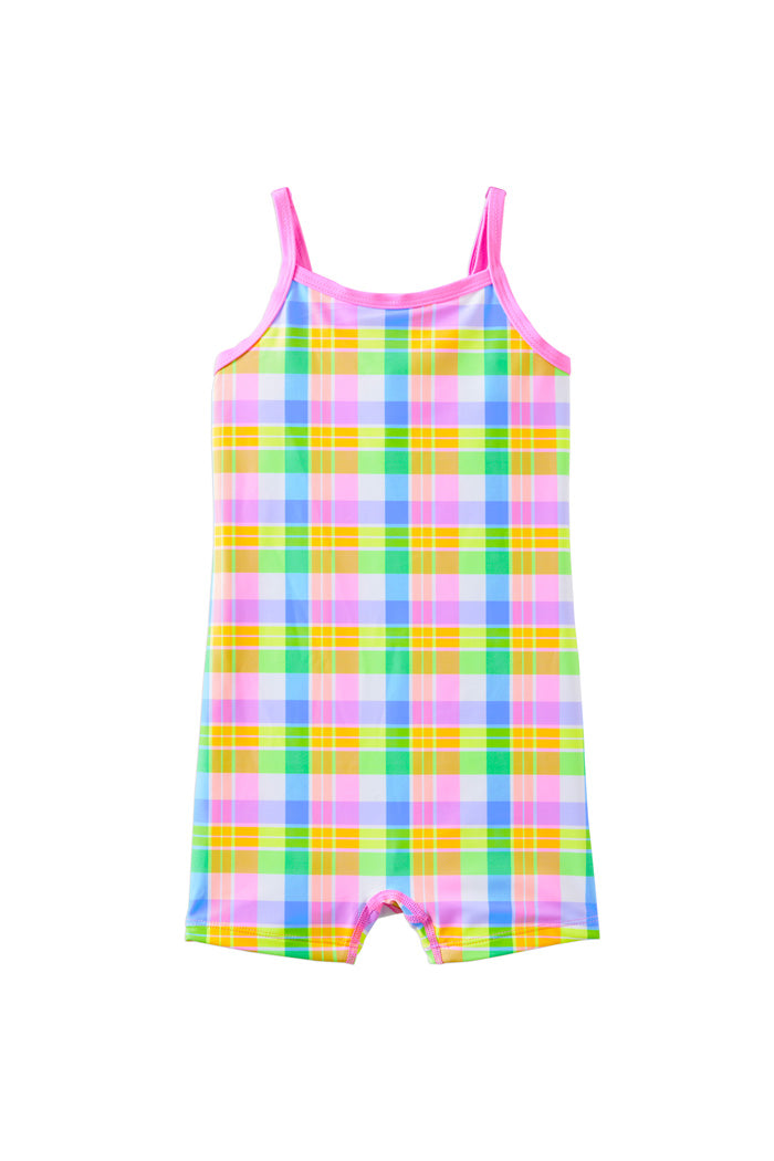Carnival Check Boyleg One Piece