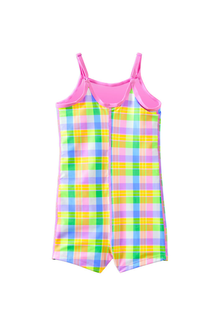 Carnival Check Boyleg One Piece