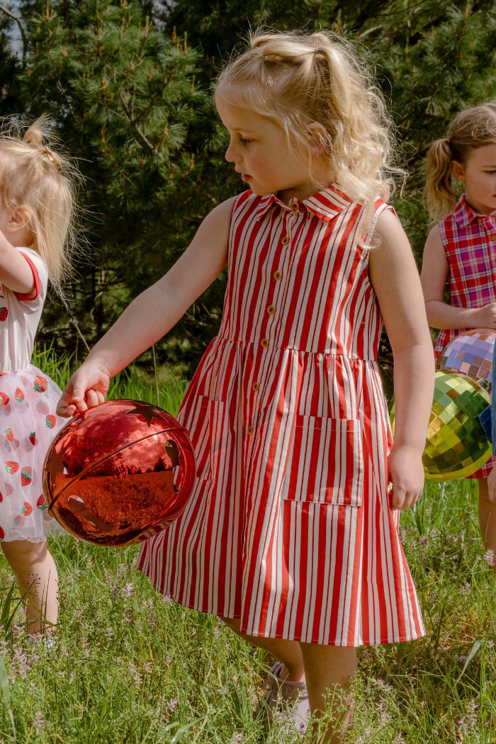 Candy Cane Stripe Dress