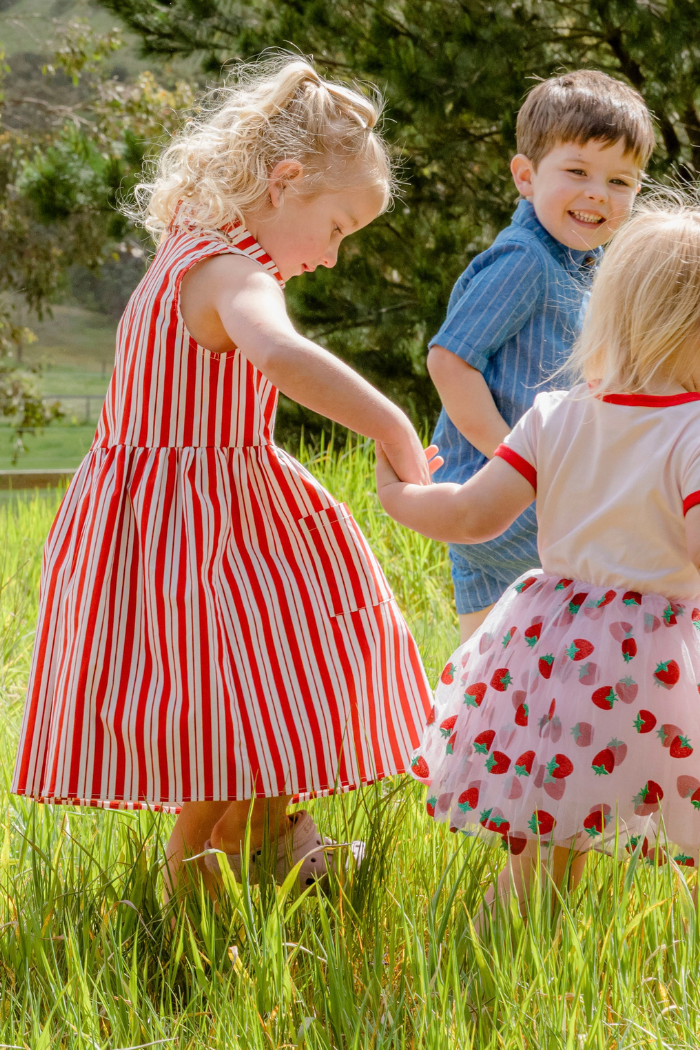 Candy Cane Stripe Dress