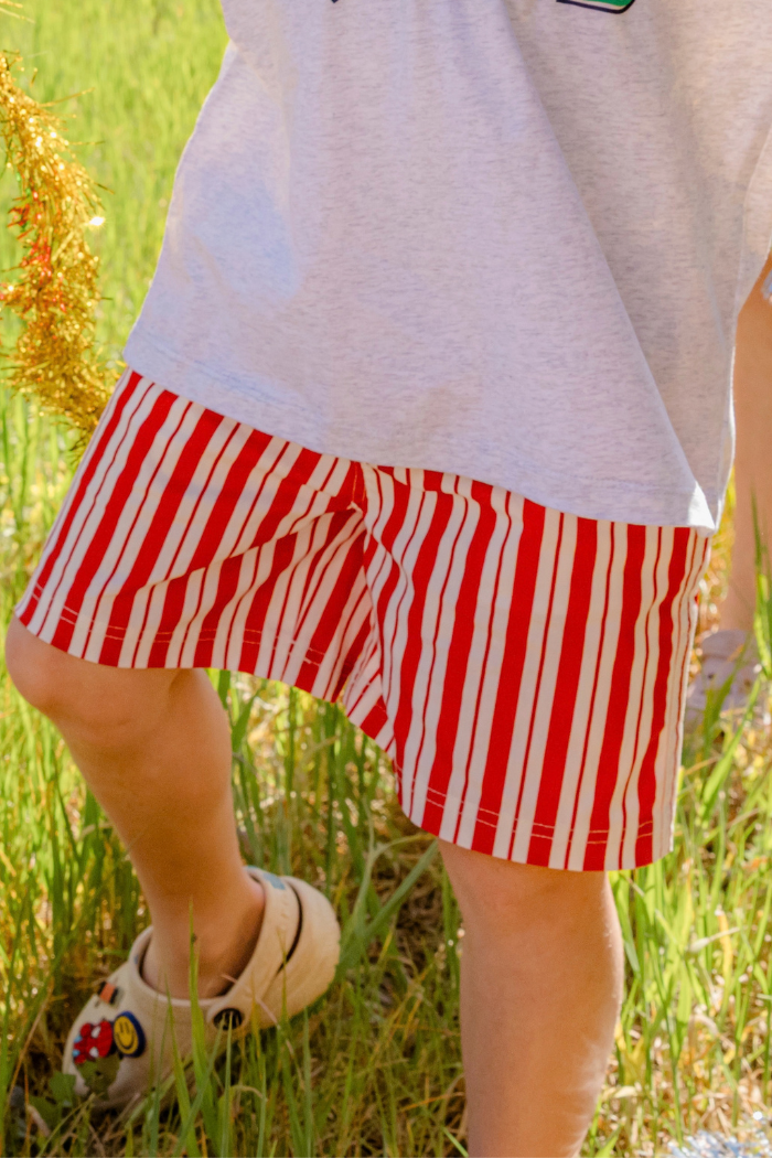 Candy Cane Stripe Short