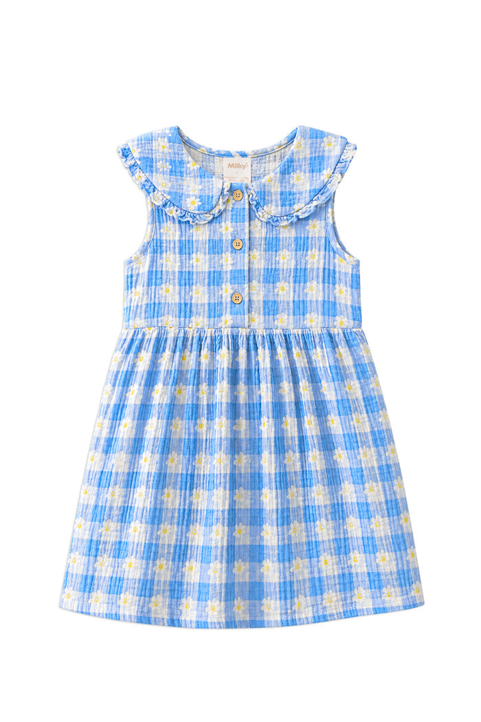 Daisy Check Dress