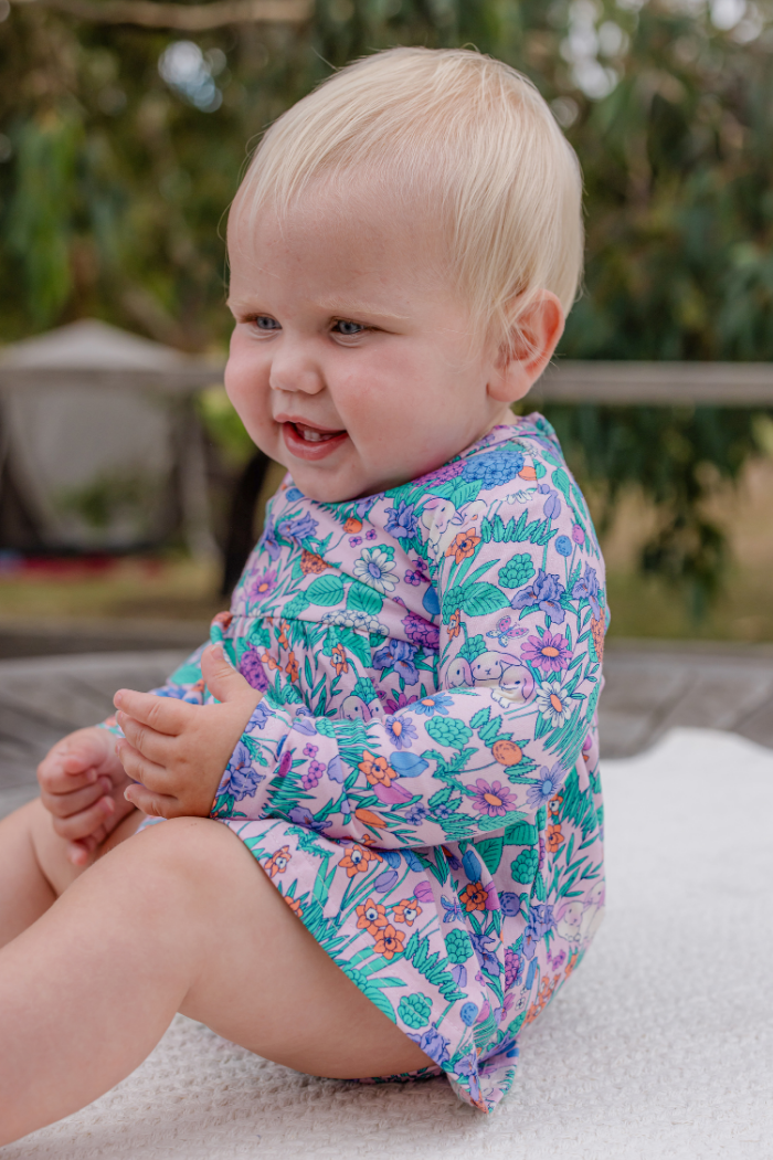 Daffodil Easter Baby Dress