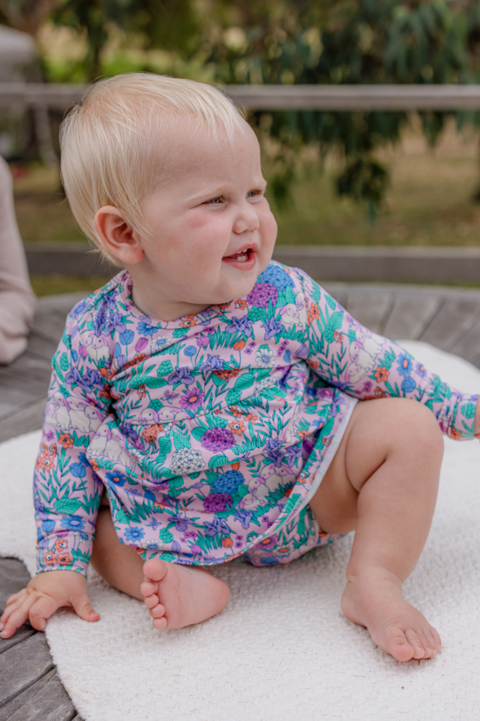 Daffodil Easter Baby Dress