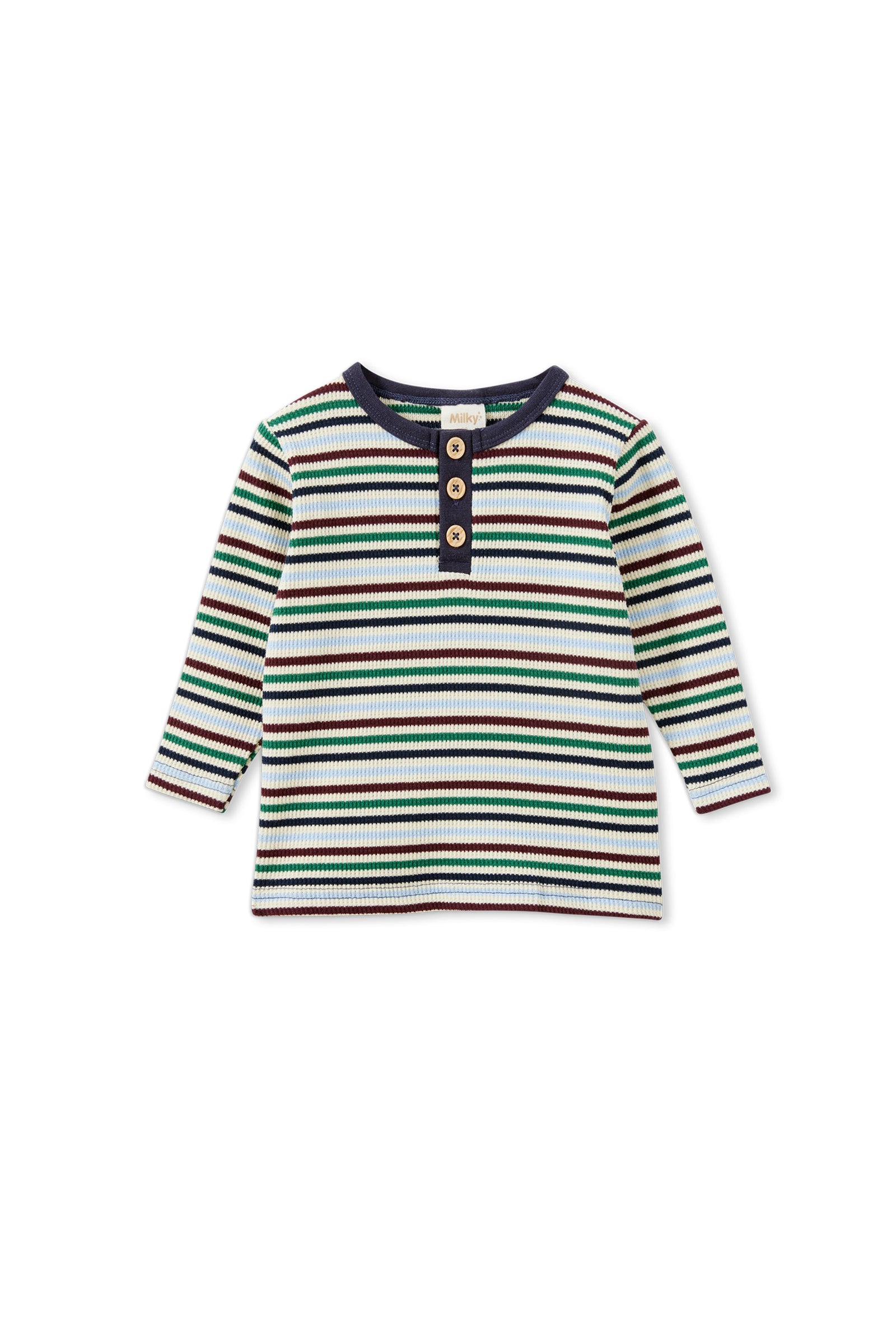 Heritage Waffle Henley - Baby