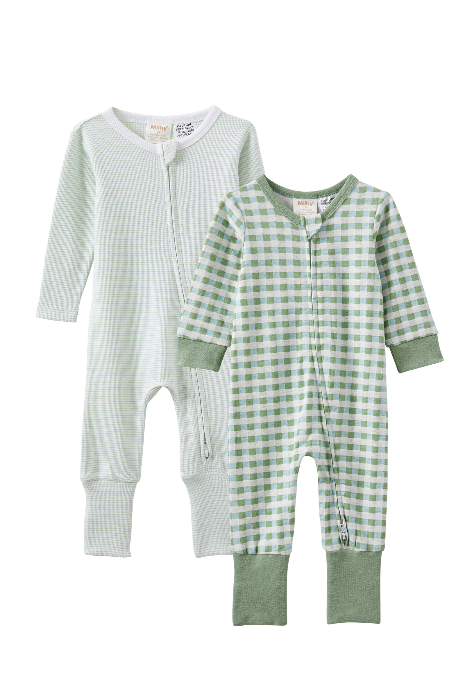 Gingham Romper 2 Pack