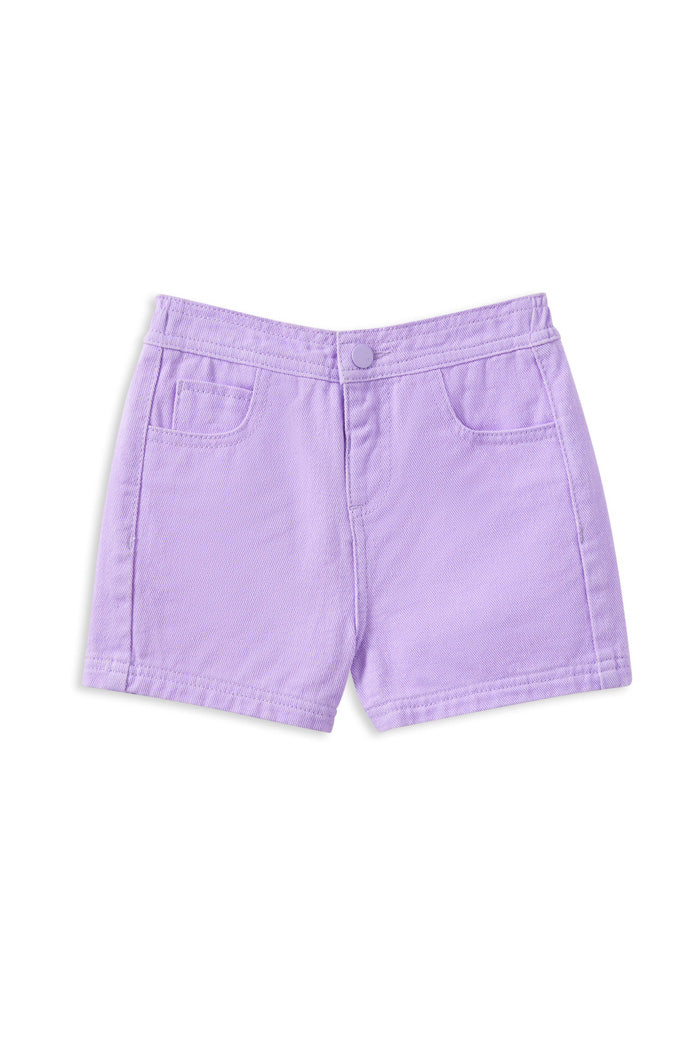 Lilac Twill Short