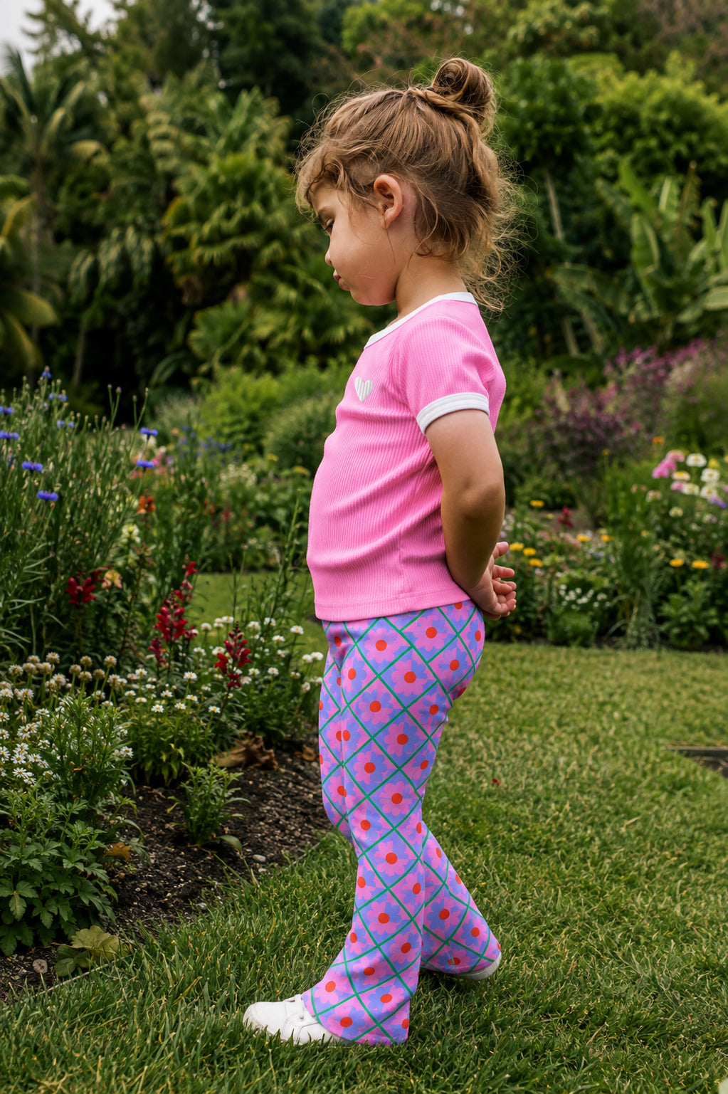 Retro Pop Flared Legging