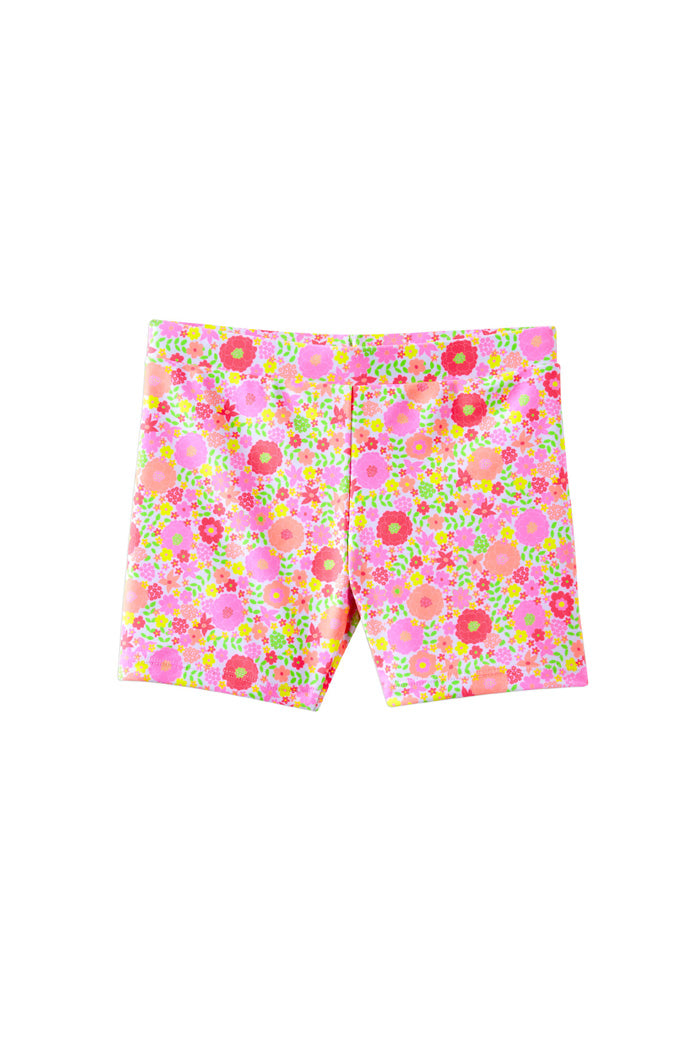 Neon Bloom Swim Short