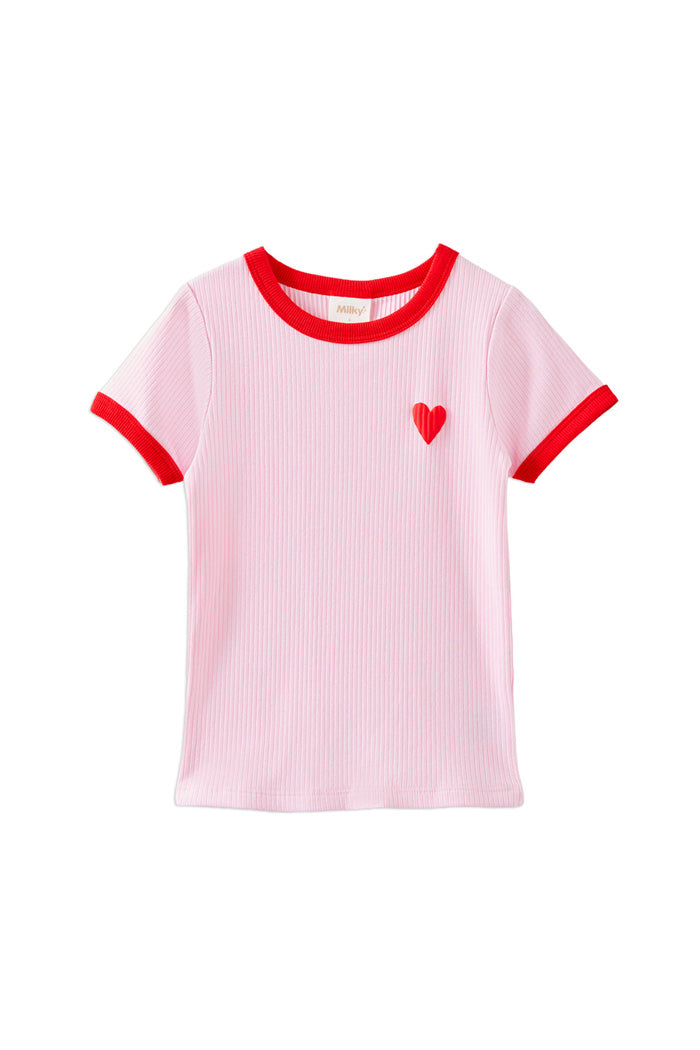 Pink Lady Rib Tee