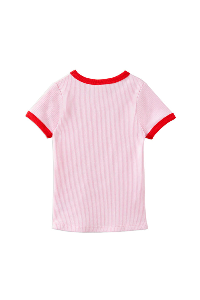 Pink Lady Rib Tee