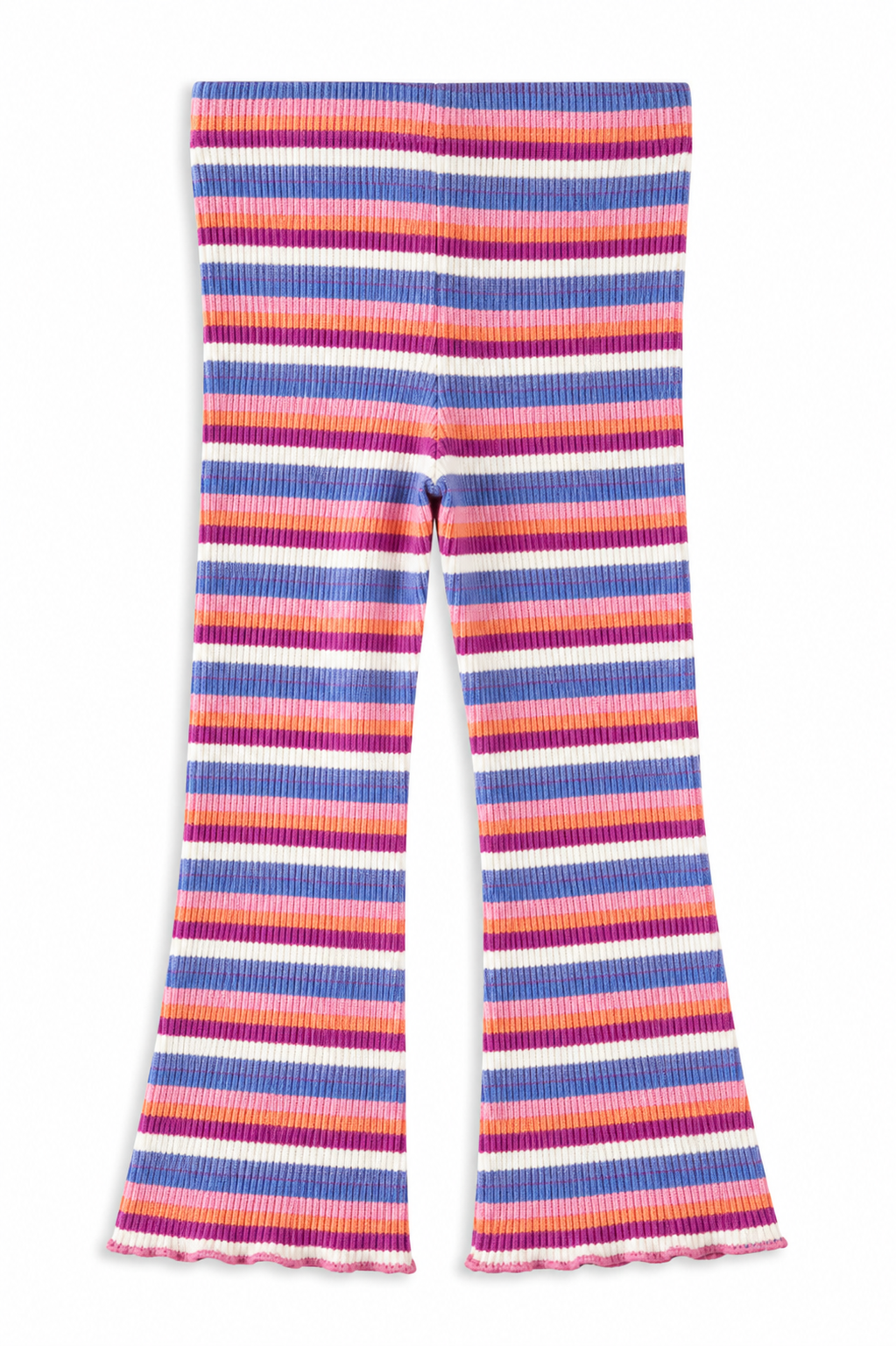 Pink Waffle Flared Legging