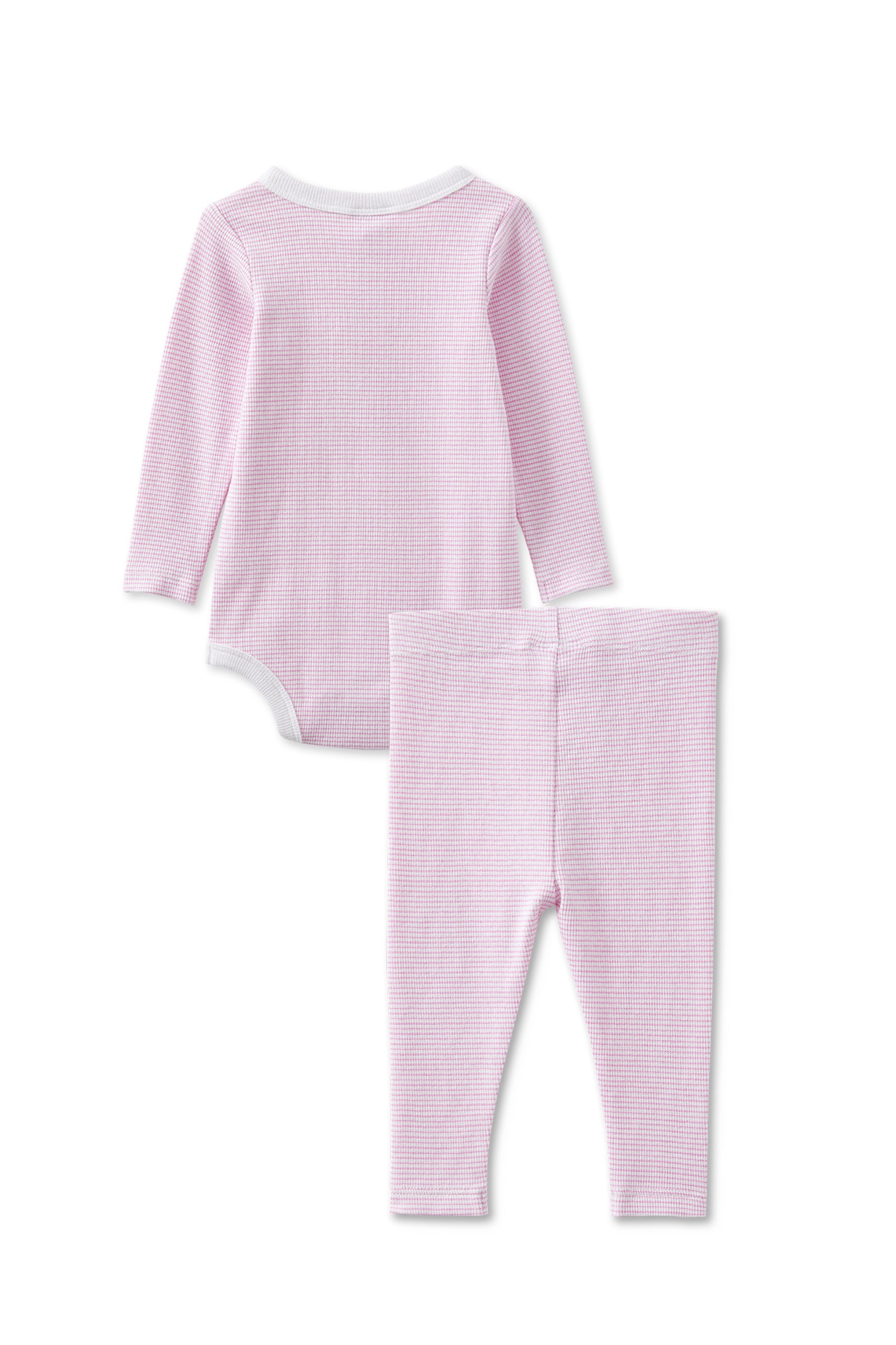 Pink Stripe Baby Set