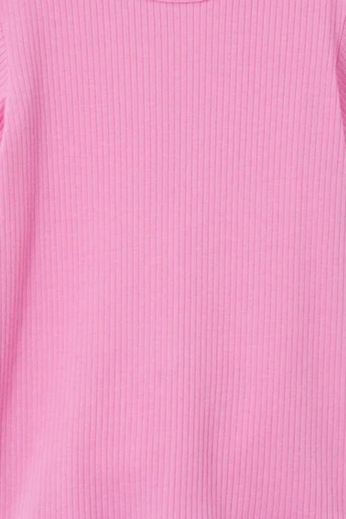 Pink Rib Tee