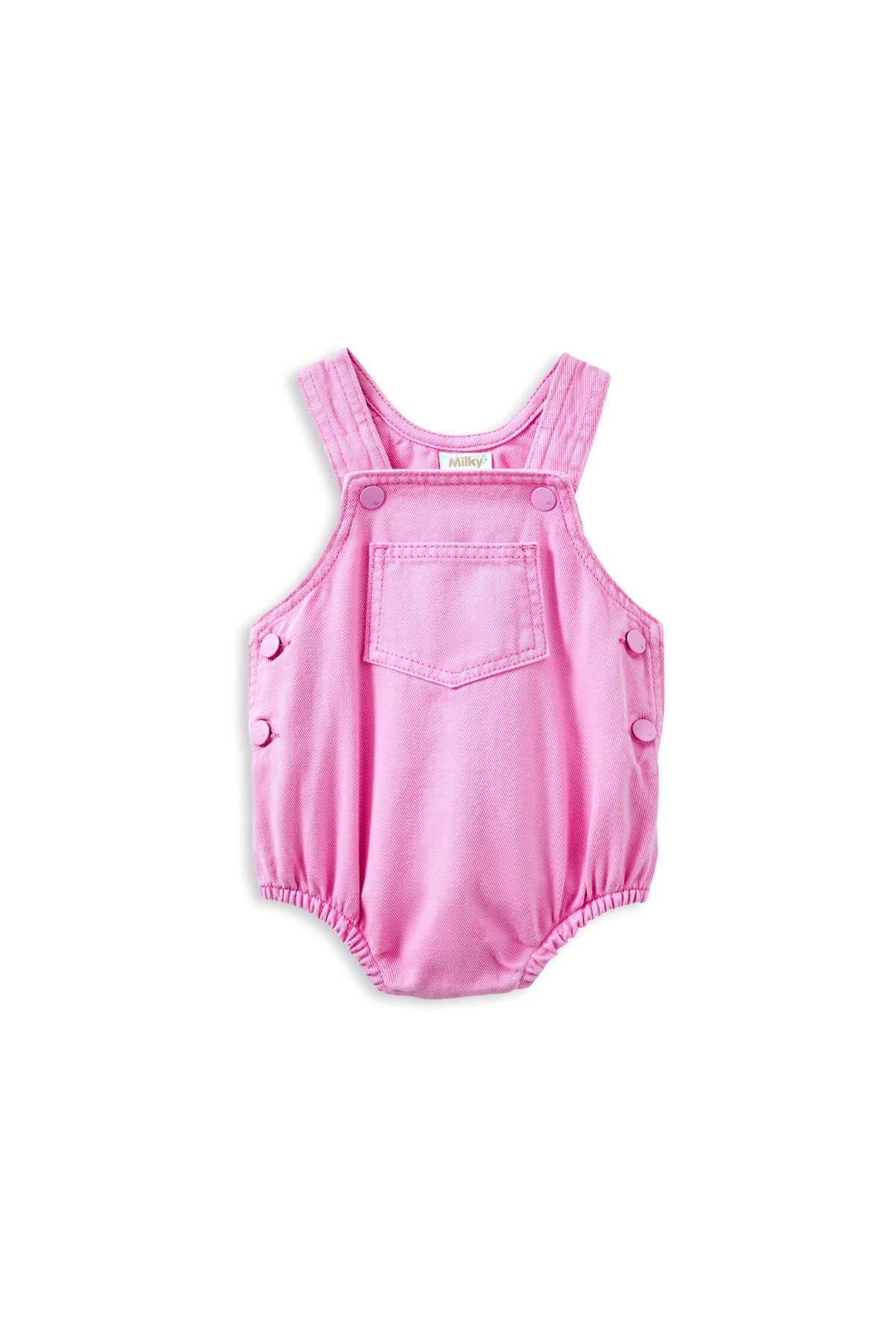 Pink Twill Playsuit