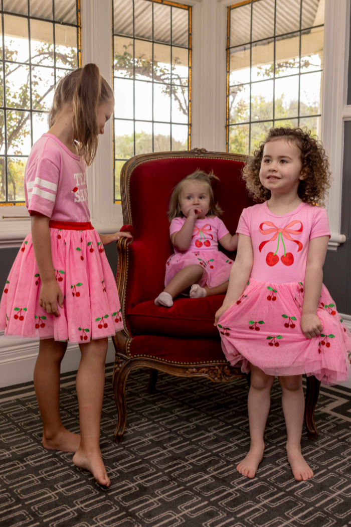 Cherry Tutu Baby Dress