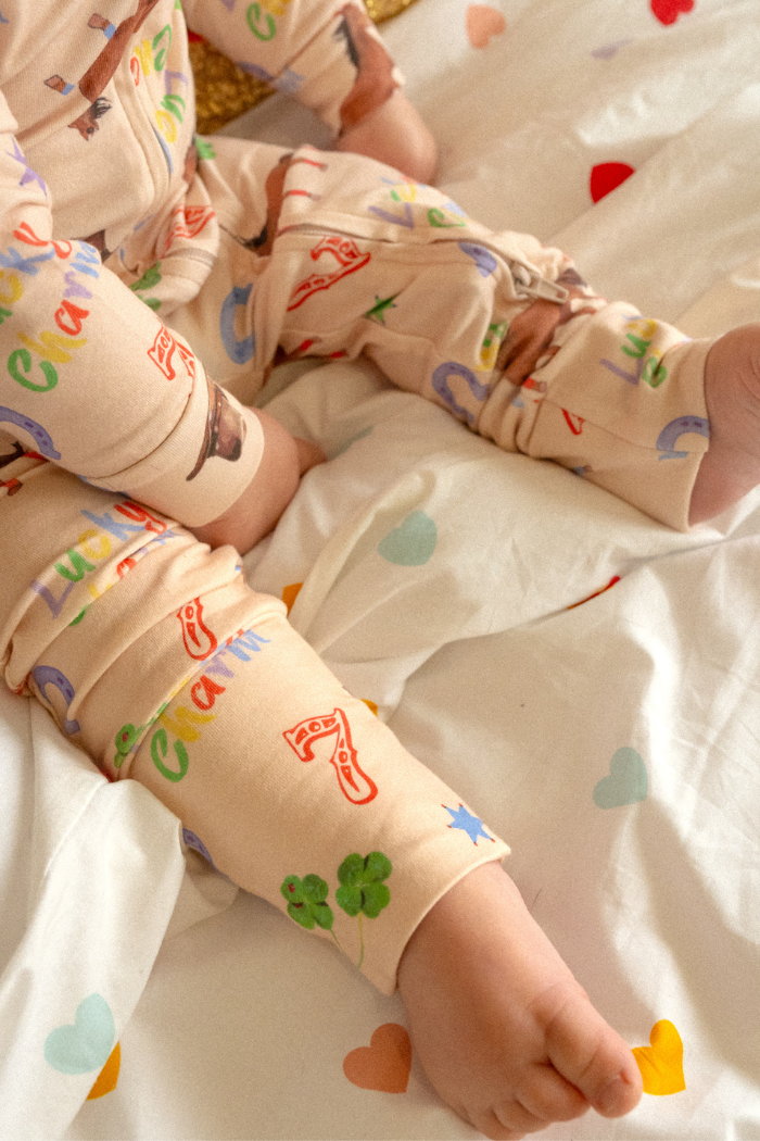 Lucky Charm Zip Romper - Coming Soon
