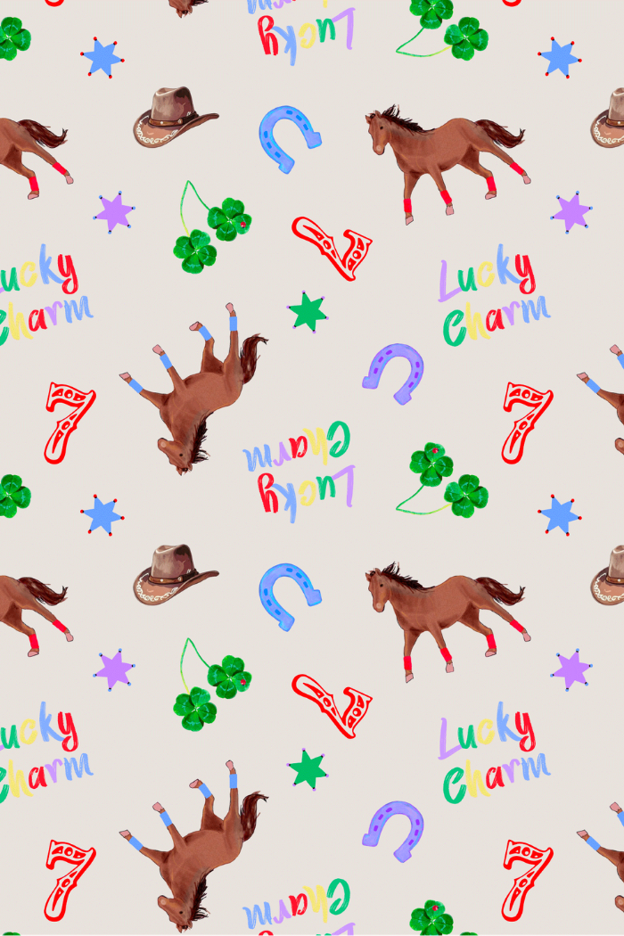 Lucky Charm Zip Romper