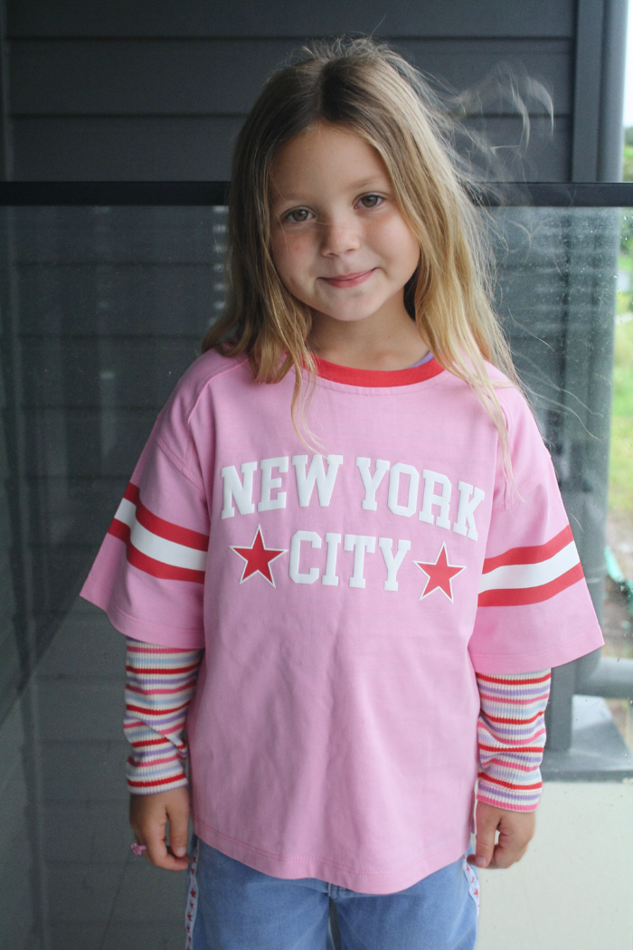 New York Tee - Pink