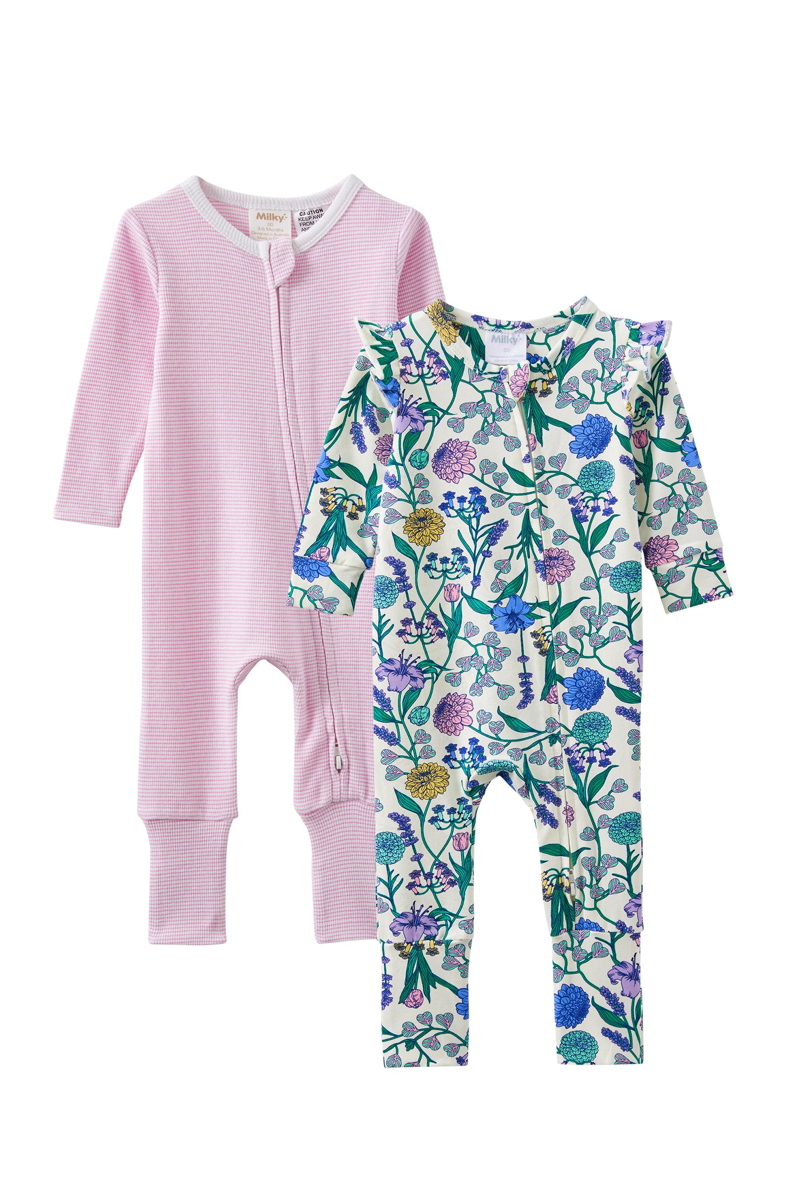 Spring Bouquet Romper 2 Pack