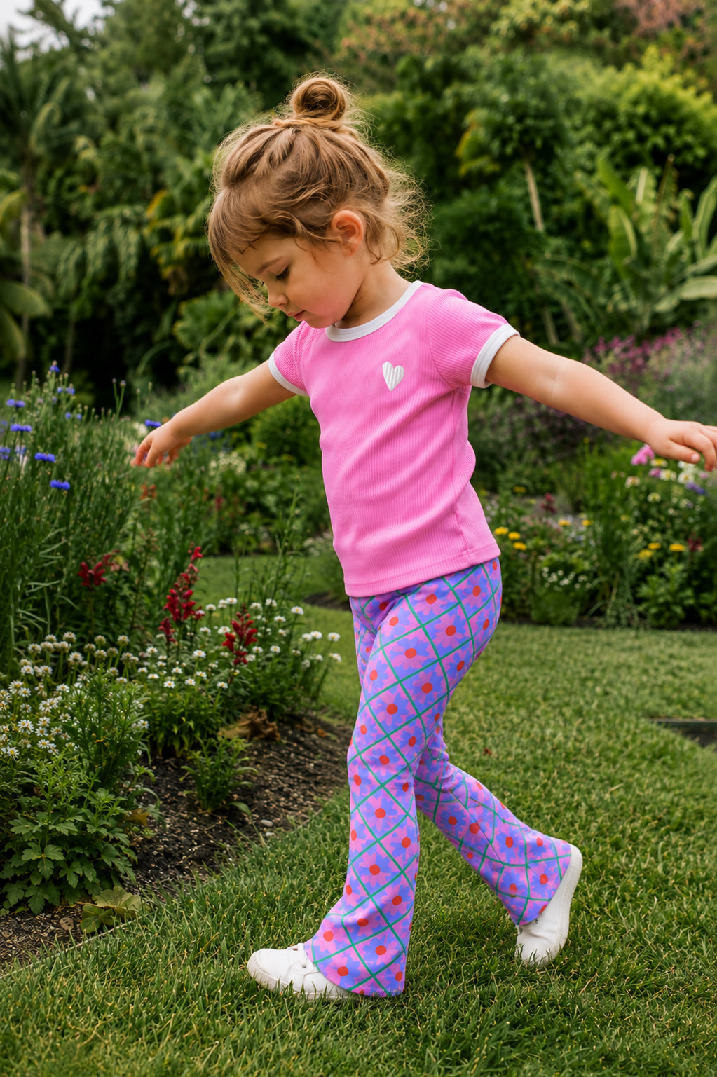 Retro Pop Flared Legging