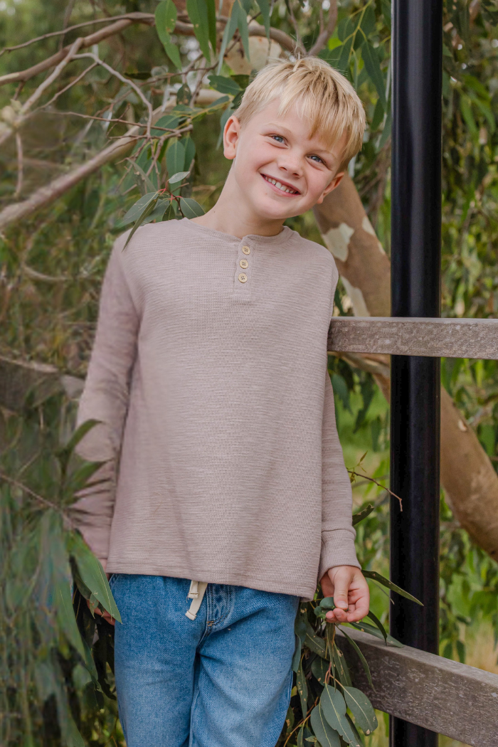 Mocha Henley