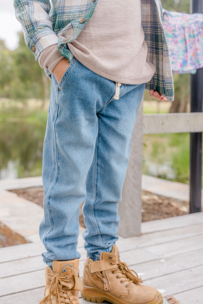 Light Wash Denim Jean