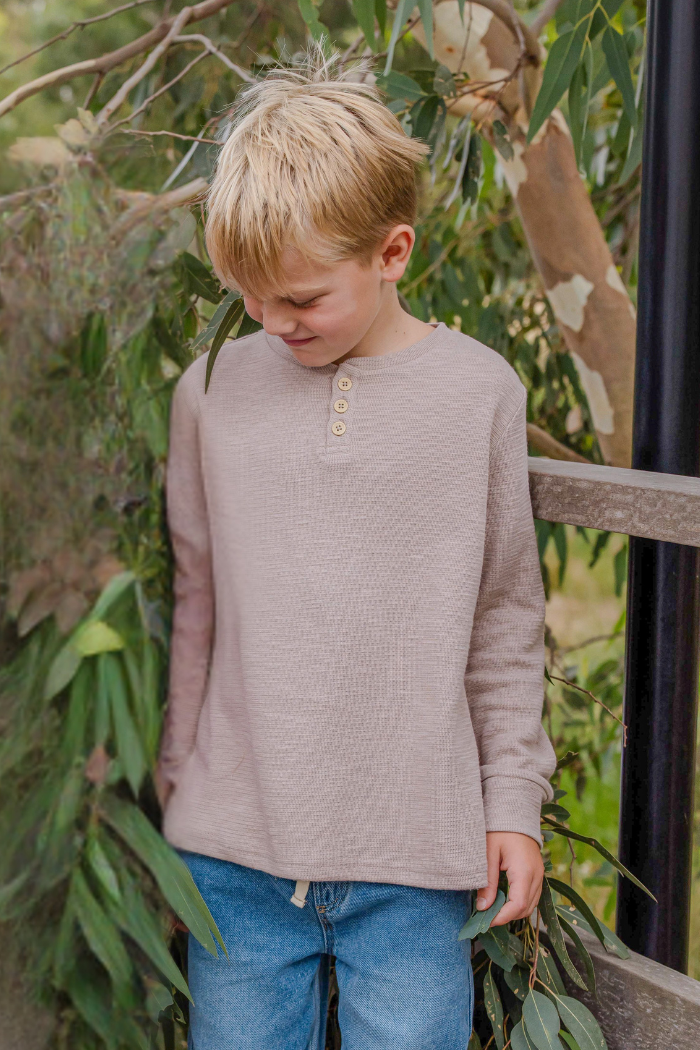 Mocha Henley