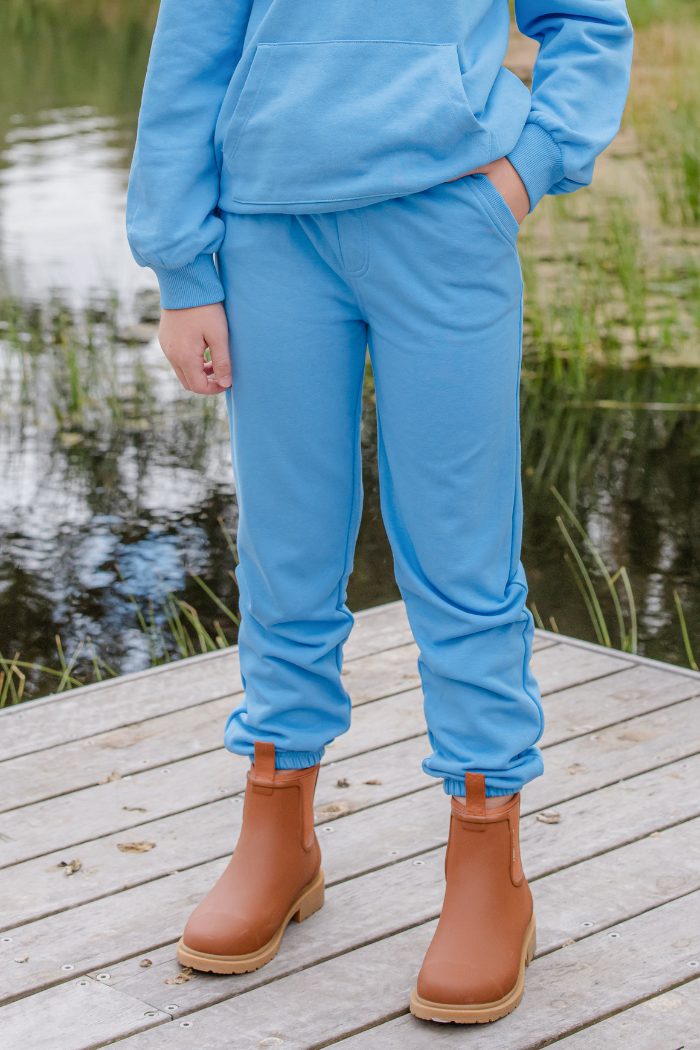 Blue Track Pant