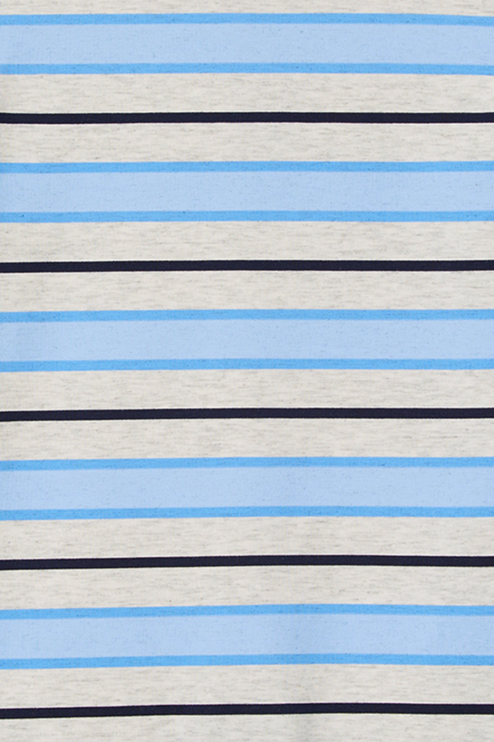 Blue Stripe Henley Romper