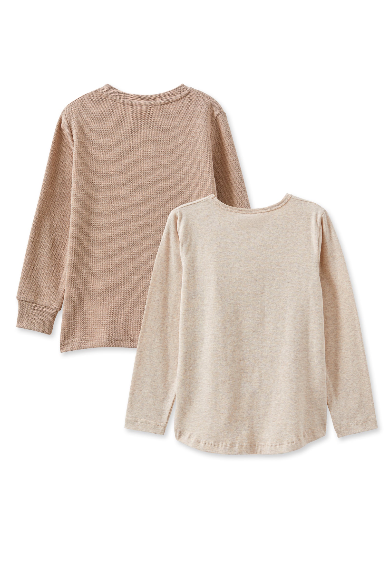 Zoo Crew & Mocha Henley 2 Pack