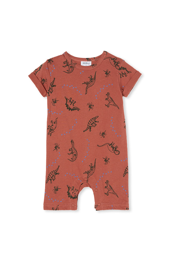 Dinosaur romper hot sale