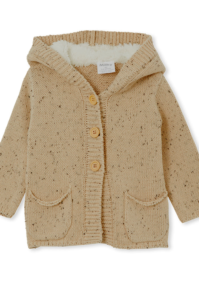 Baby Knit Hooded Jacket