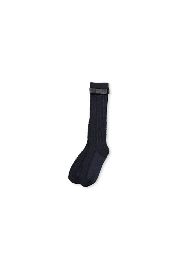 Knee High Socks - Navy
